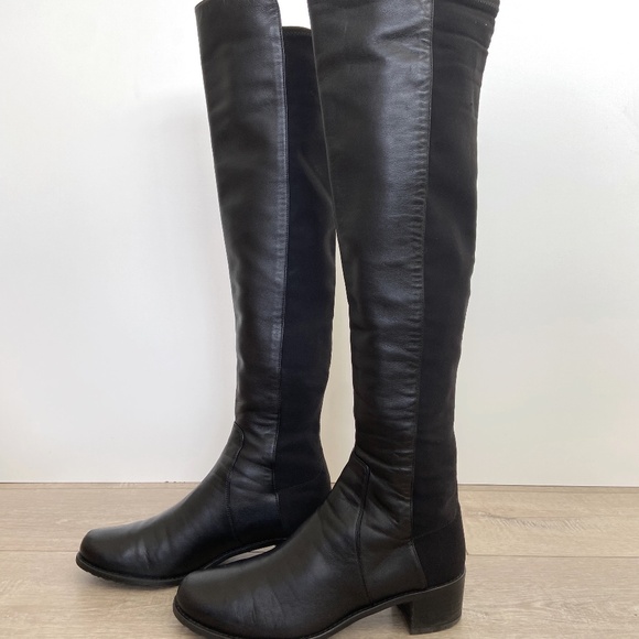 Stuart Weitzman Reserve Knee High Boots Size 8 - Picture 1 of 7